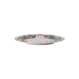 Maxwell & Williams Tis The Season Scallop Rim Plate 20cm Pink