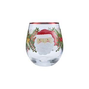 Maxwell & Williams Tis The Season Stemless Glass 550ml Set of 2