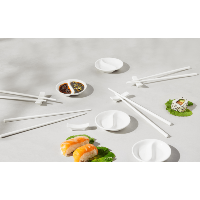 Maxwell & Williams White Basics Chopsticks Set of 4