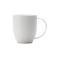 Maxwell & Williams White Basics Diamonds Coupe Mug 370ml Set of 4