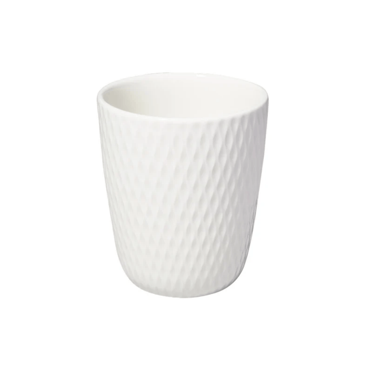 Maxwell & Williams White Basics Diamonds Latte Cup 250ml