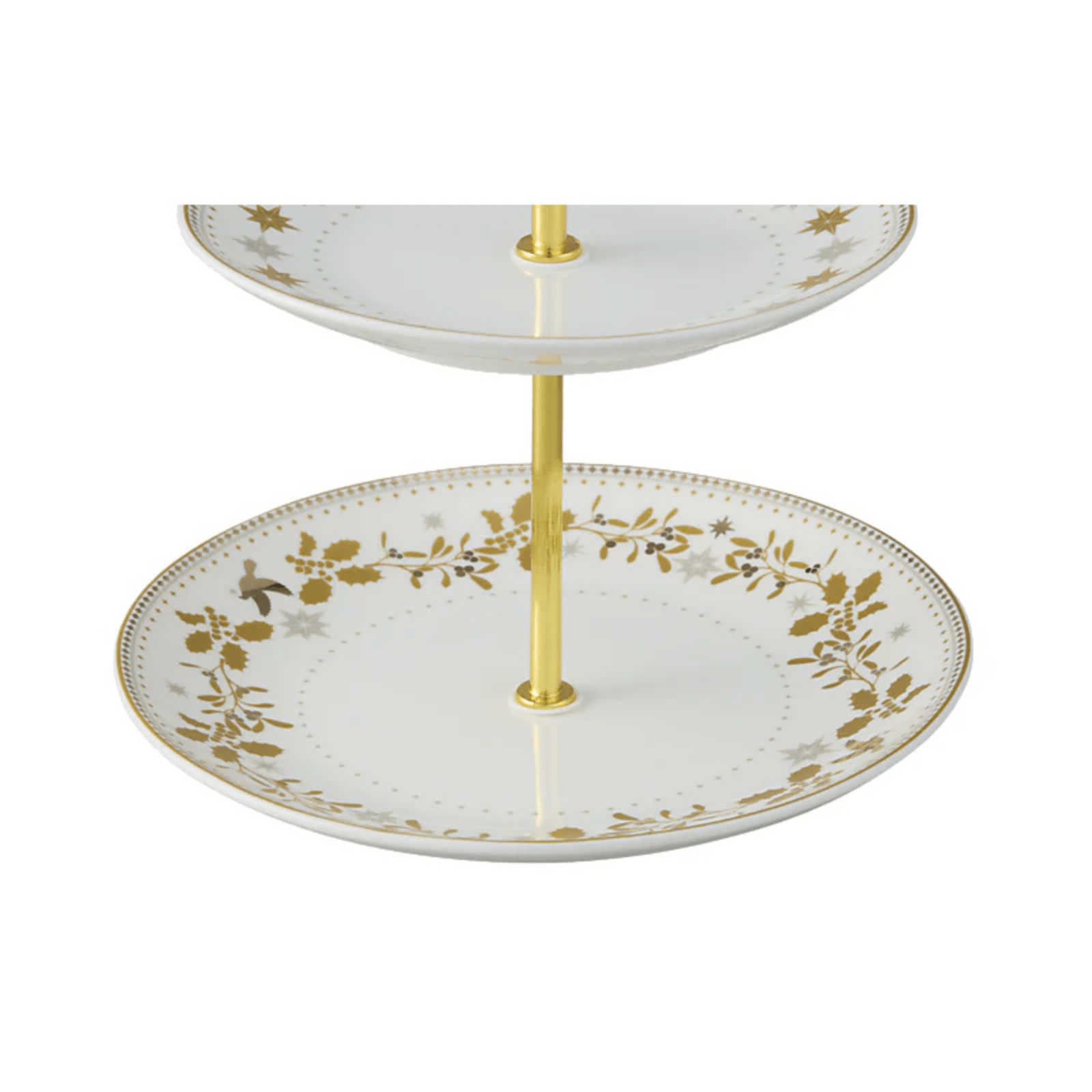Maxwell & Williams White Christmas 2 Tiered Cake Stand