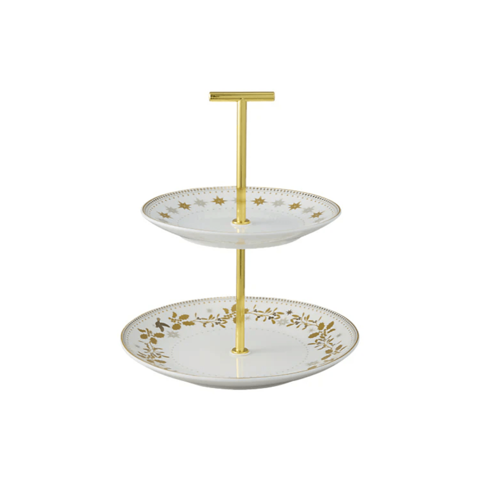 Maxwell & Williams White Christmas 2 Tiered Cake Stand