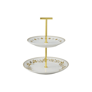 Maxwell & Williams White Christmas 2 Tiered Cake Stand