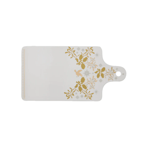 Maxwell & Williams White Christmas Cheese Paddle & Knife Set