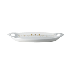 Maxwell & Williams White Christmas Handled Oval Platter 52.5cm x 28cm