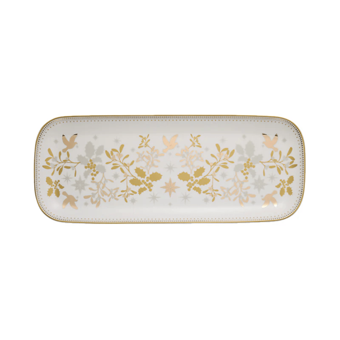 Maxwell & Williams White Christmas Oblong Platter 41cm x 17cm