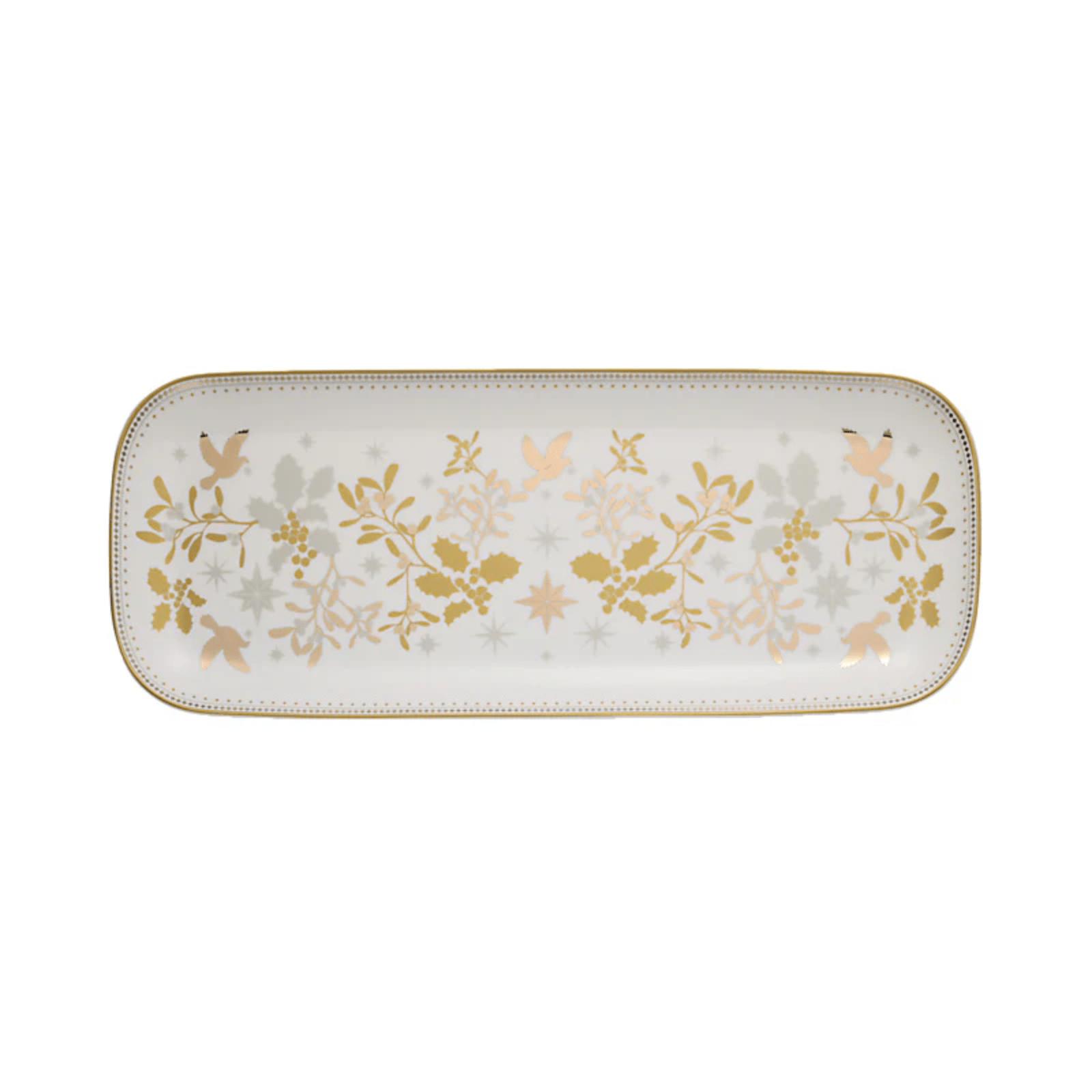 Maxwell & Williams White Christmas Oblong Platter 41cm x 17cm