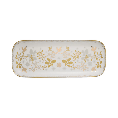 Maxwell & Williams White Christmas Oblong Platter 41cm x 17cm