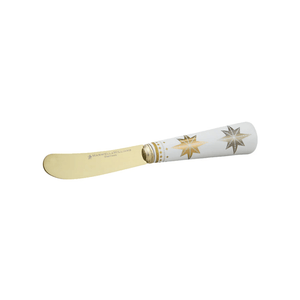 Maxwell & Williams White Christmas Spreader & Cheese Knife Set