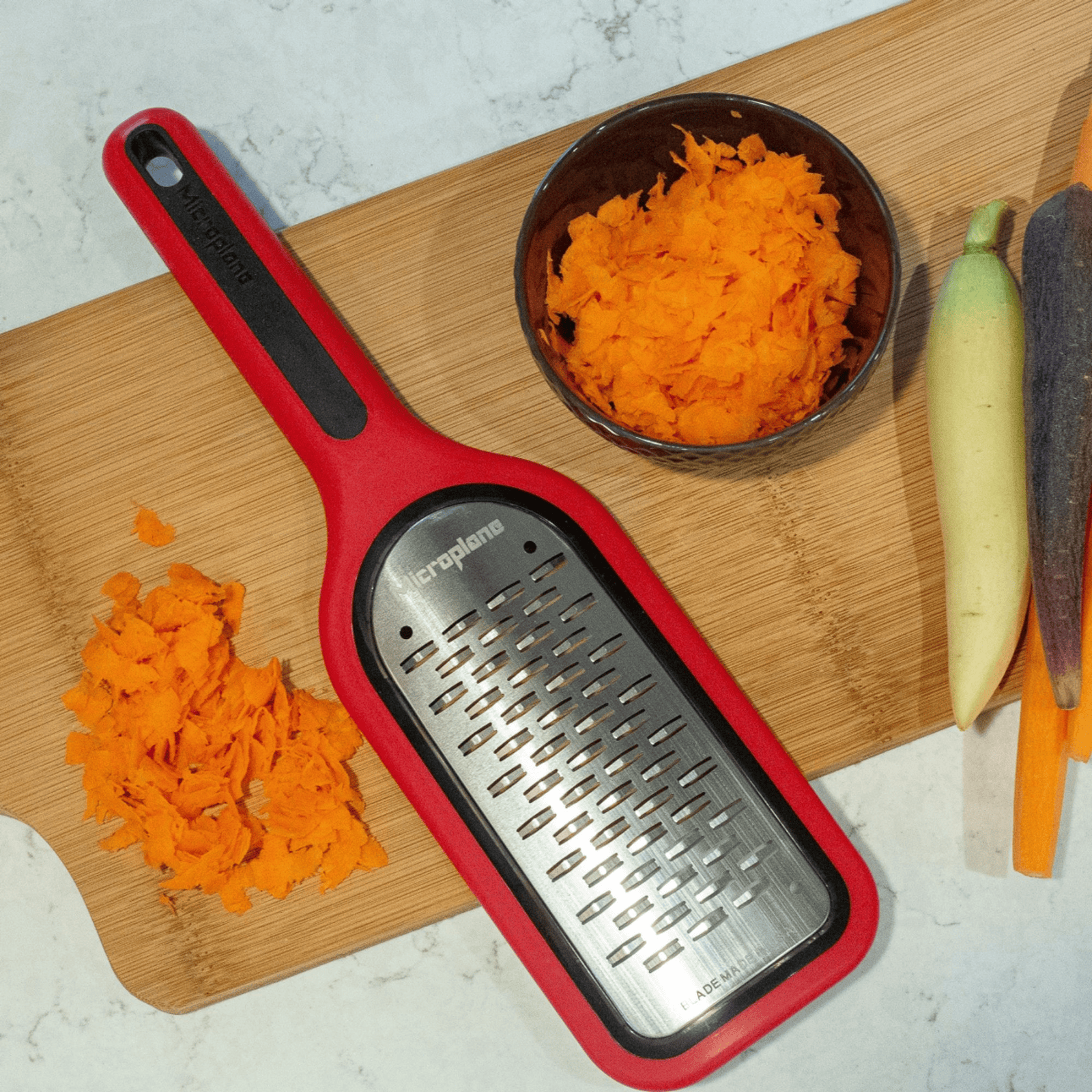 Microplane Select Series Ribbon Grater Red