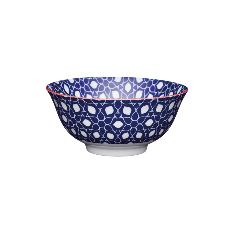 Mikasa Does it All Bowl 15.7cm Blue Floral