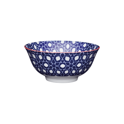 Mikasa Does it All Bowl 15.7cm Blue Floral