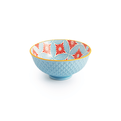 Mikasa Nibble Bowl 12cm Blue Mosaic