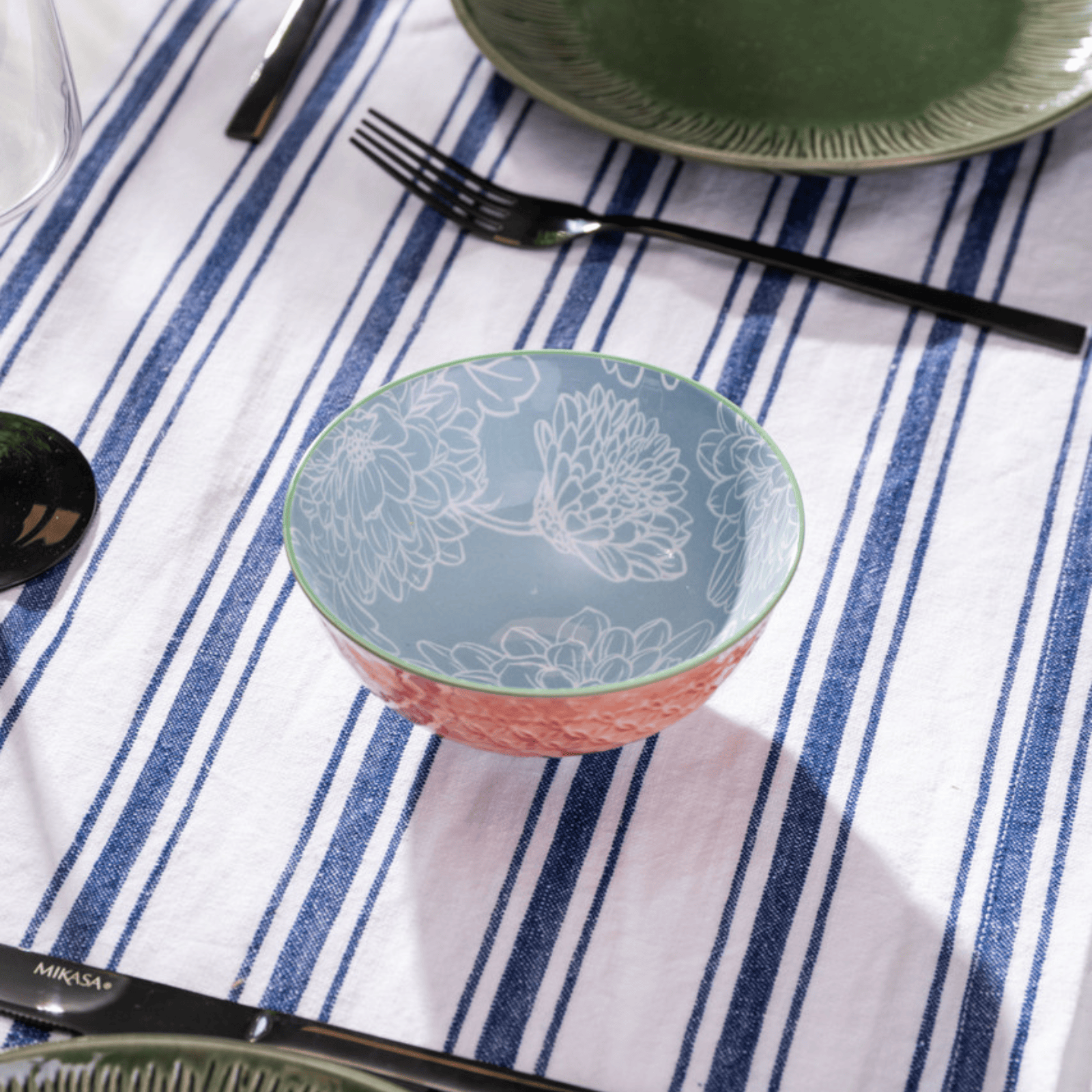Mikasa Nibble Bowl 12cm Grey Floral