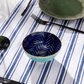 Mikasa Nibble Bowl 12cm Indigo Chevron