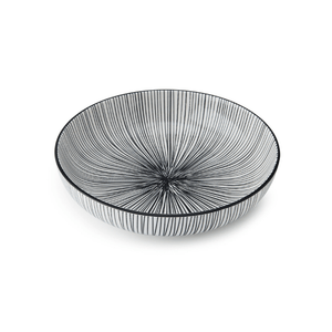 Mikasa Pasta Bowl 21cm Black Stripe