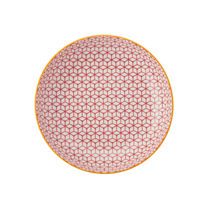 Mikasa Pasta Bowl 21cm Blue Geometric