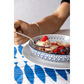 Mikasa Pasta Bowl 21cm Blue Mediterranean