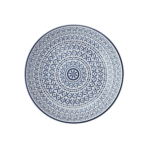 Mikasa Pasta Bowl 21cm Blue Mediterranean