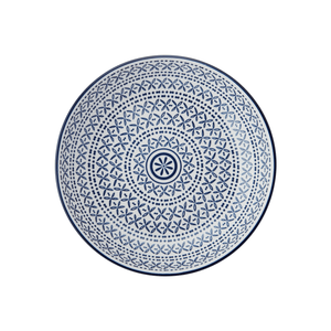 Mikasa Pasta Bowl 21cm Blue Mediterranean