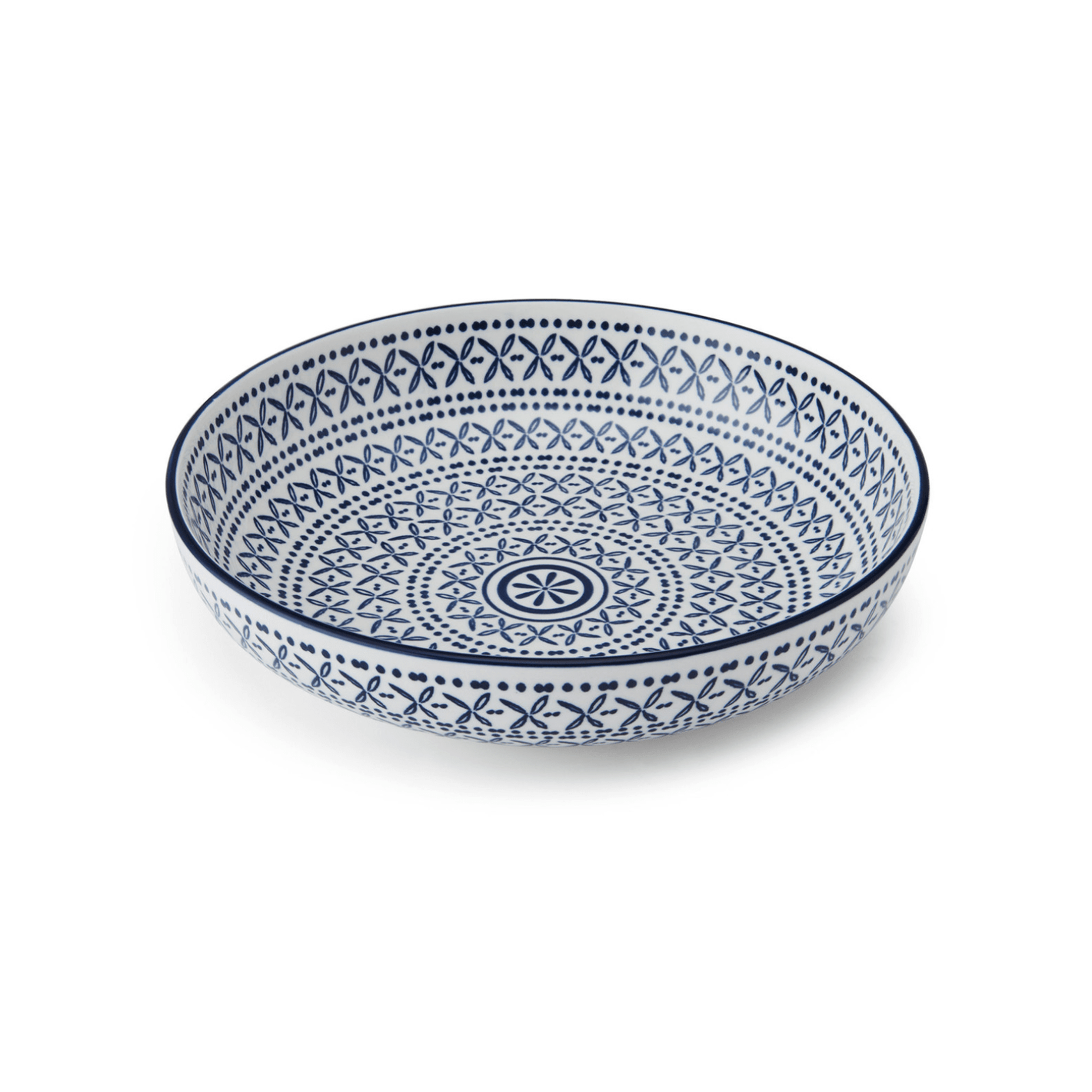 Mikasa Pasta Bowl 21cm Blue Mediterranean