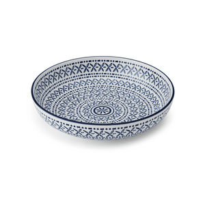 Mikasa Pasta Bowl 21cm Blue Mediterranean