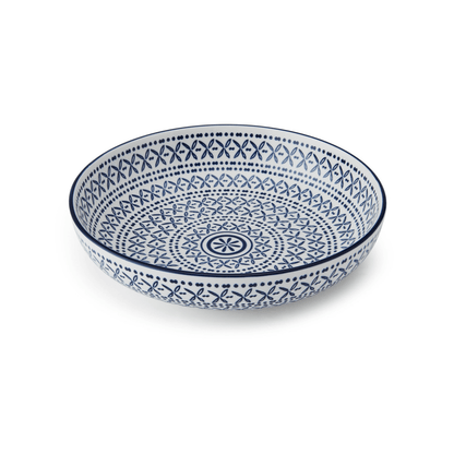 Mikasa Pasta Bowl 21cm Blue Mediterranean
