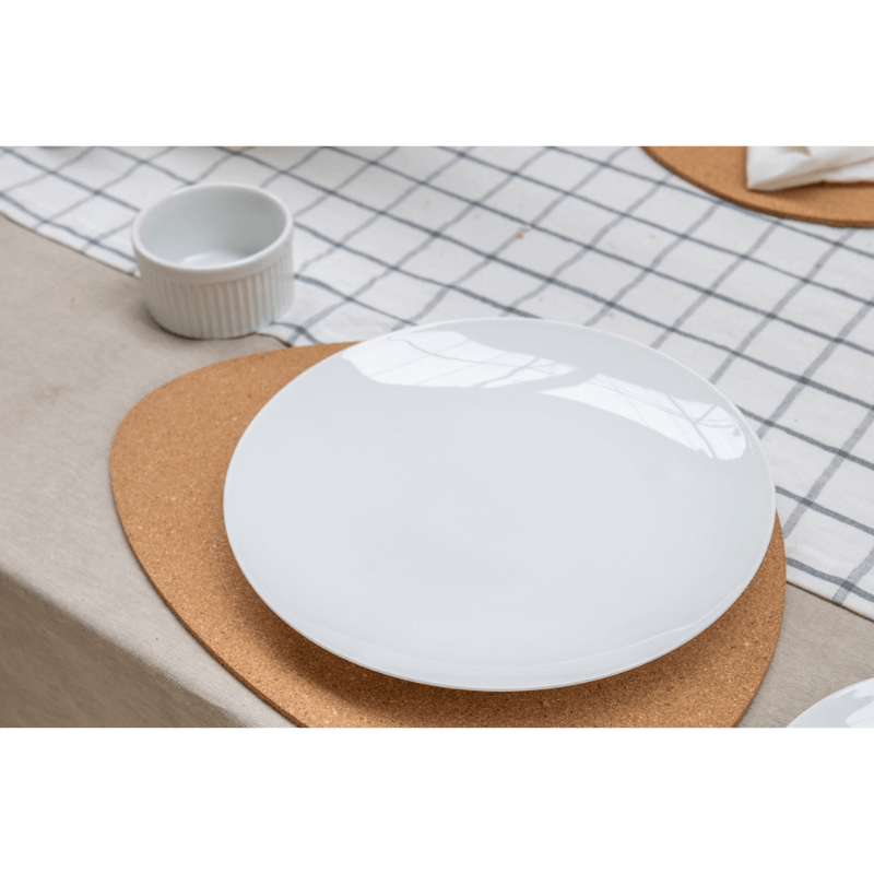 Mikasa Pebble-Shaped Cork Placemats 38cm 4-Piece