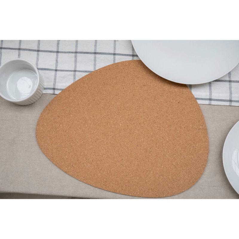 Mikasa Pebble-Shaped Cork Placemats 38cm 4-Piece