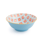 Mikasa Ramen Bowl 21cm Blue Mosaic