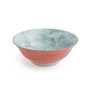 Mikasa Ramen Bowl 21cm Grey Floral