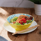 Mikasa Ramen Bowl 21cm Yellow and Blue Geometric