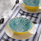 Mikasa Ramen Bowl 21cm Yellow and Blue Geometric