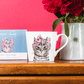 Mikasa x TipperleyHill Fine China Mug 380ml Cat