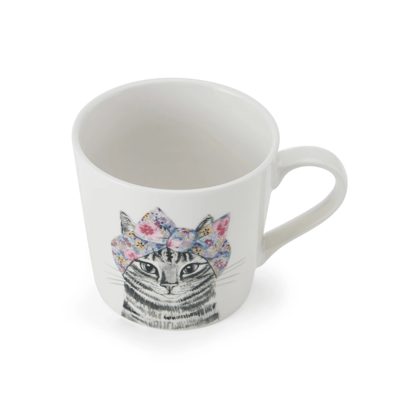 Mikasa x TipperleyHill Fine China Mug 380ml Cat