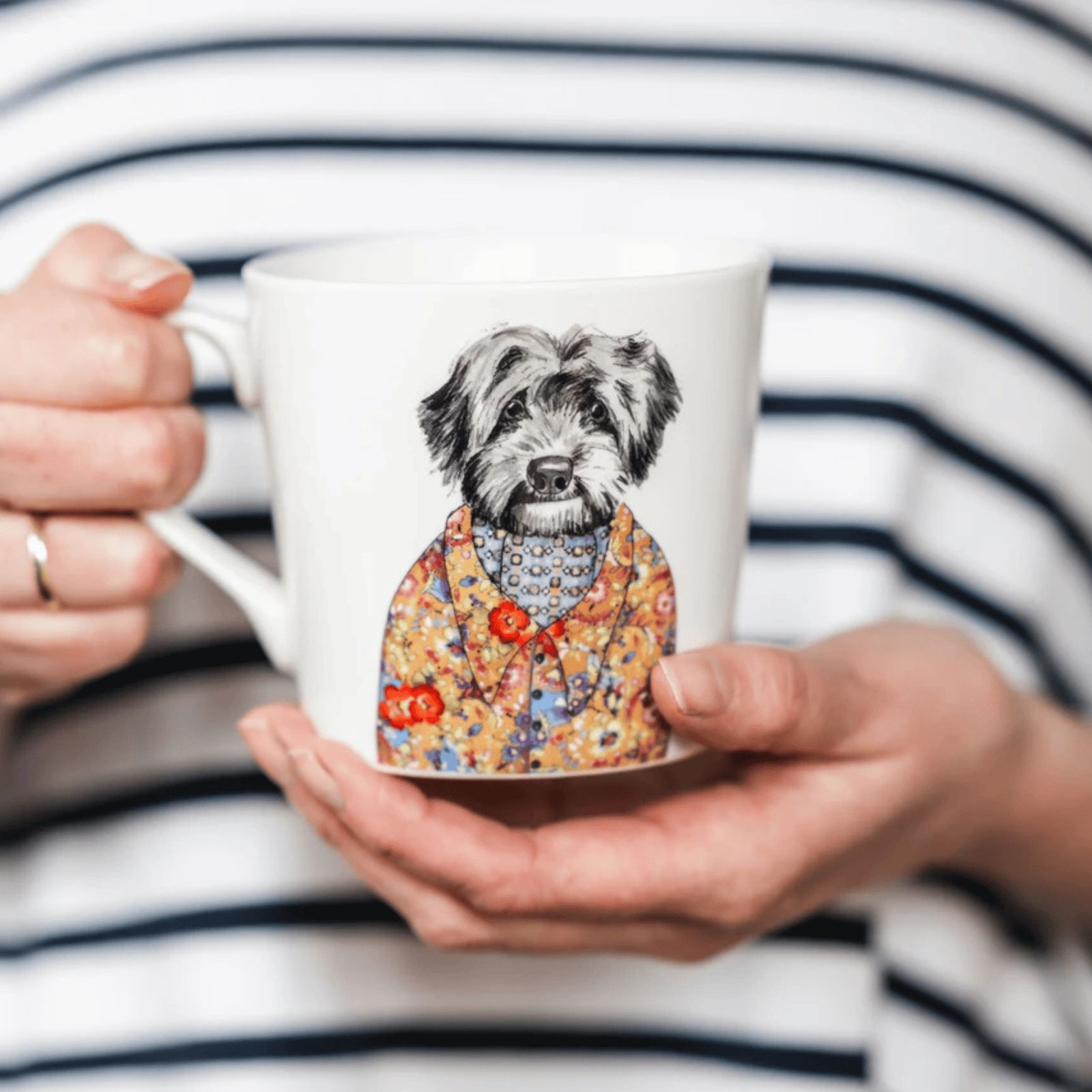 Mikasa x TipperleyHill Fine China Mug 380ml Cockapoo Dog