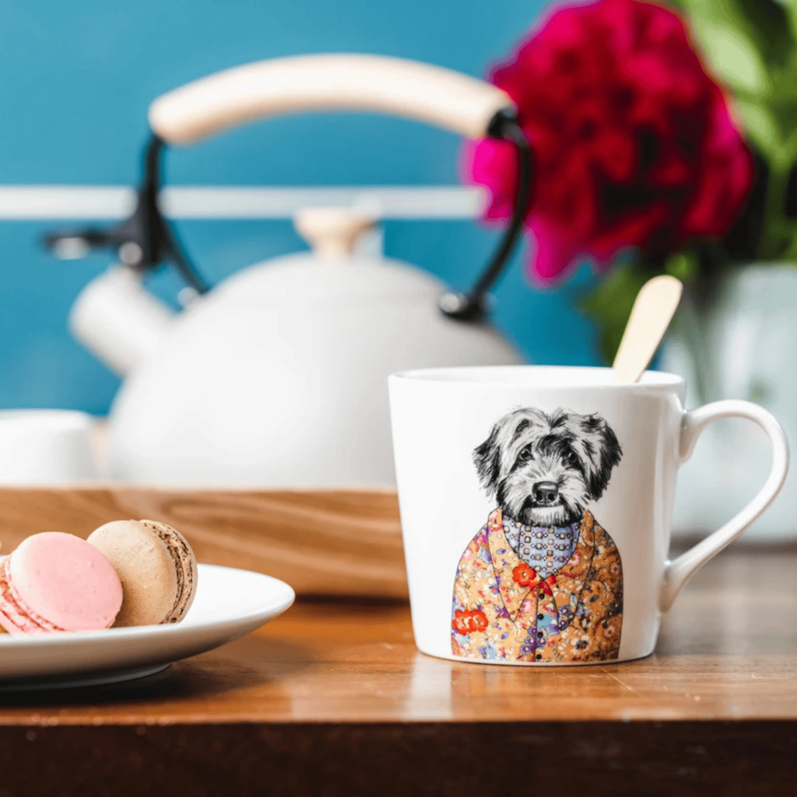 Mikasa x TipperleyHill Fine China Mug 380ml Cockapoo Dog