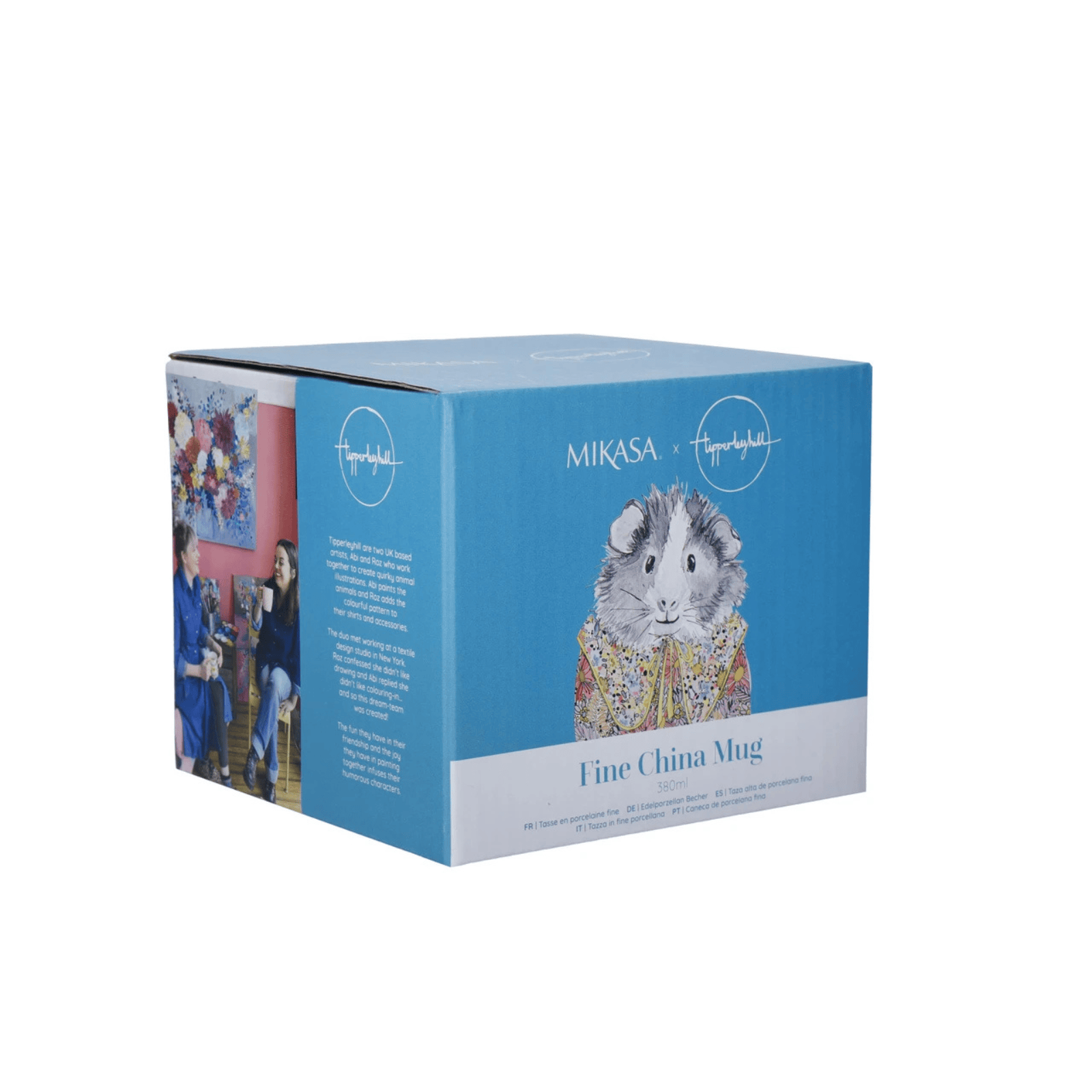 Mikasa x TipperleyHill Fine China Mug 380ml Guinea Pig