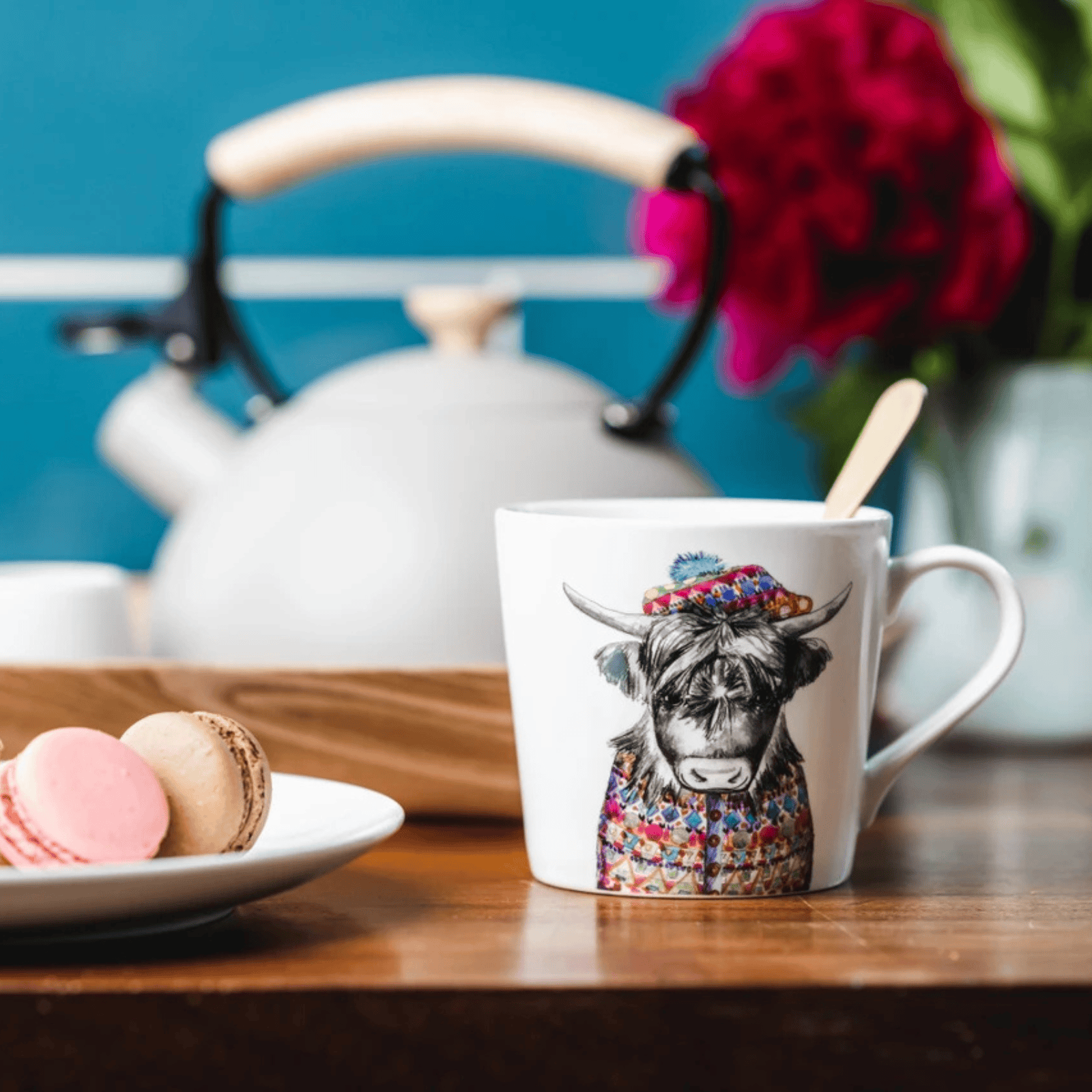 Mikasa x TipperleyHill Fine China Mug 380ml Highland Cow