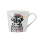 Mikasa x TipperleyHill Fine China Mug 380ml Highland Cow