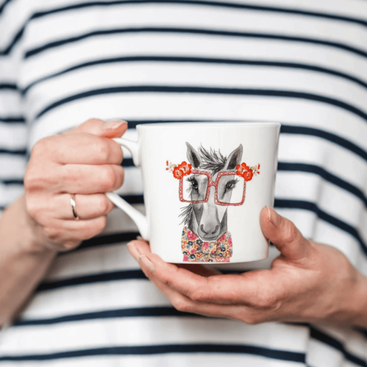 Mikasa x TipperleyHill Fine China Mug 380ml Horse