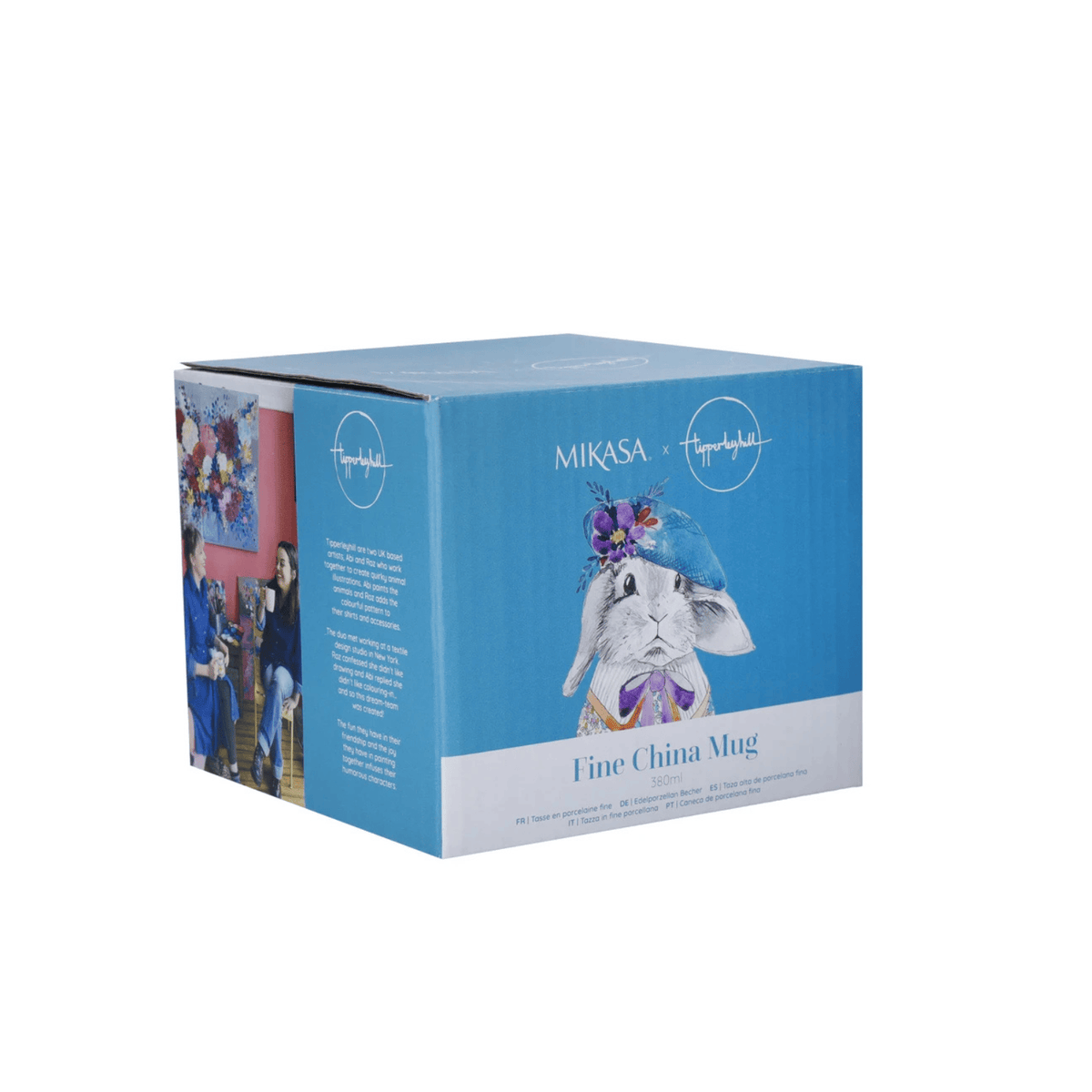 Mikasa x TipperleyHill Fine China Mug 380ml Rabbit