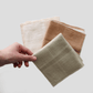Nawrap Organic Cotton Face Towels Ivory