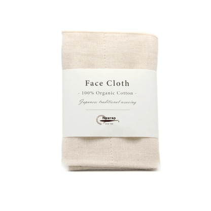 Nawrap Organic Cotton Mini Face Towel Ivory