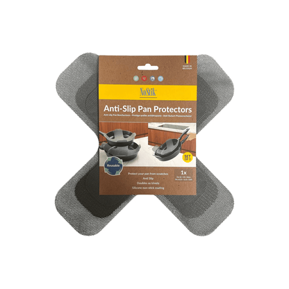 NoStik Silicone Fibreglass Anti-Slip Pan Protectors Set of 3