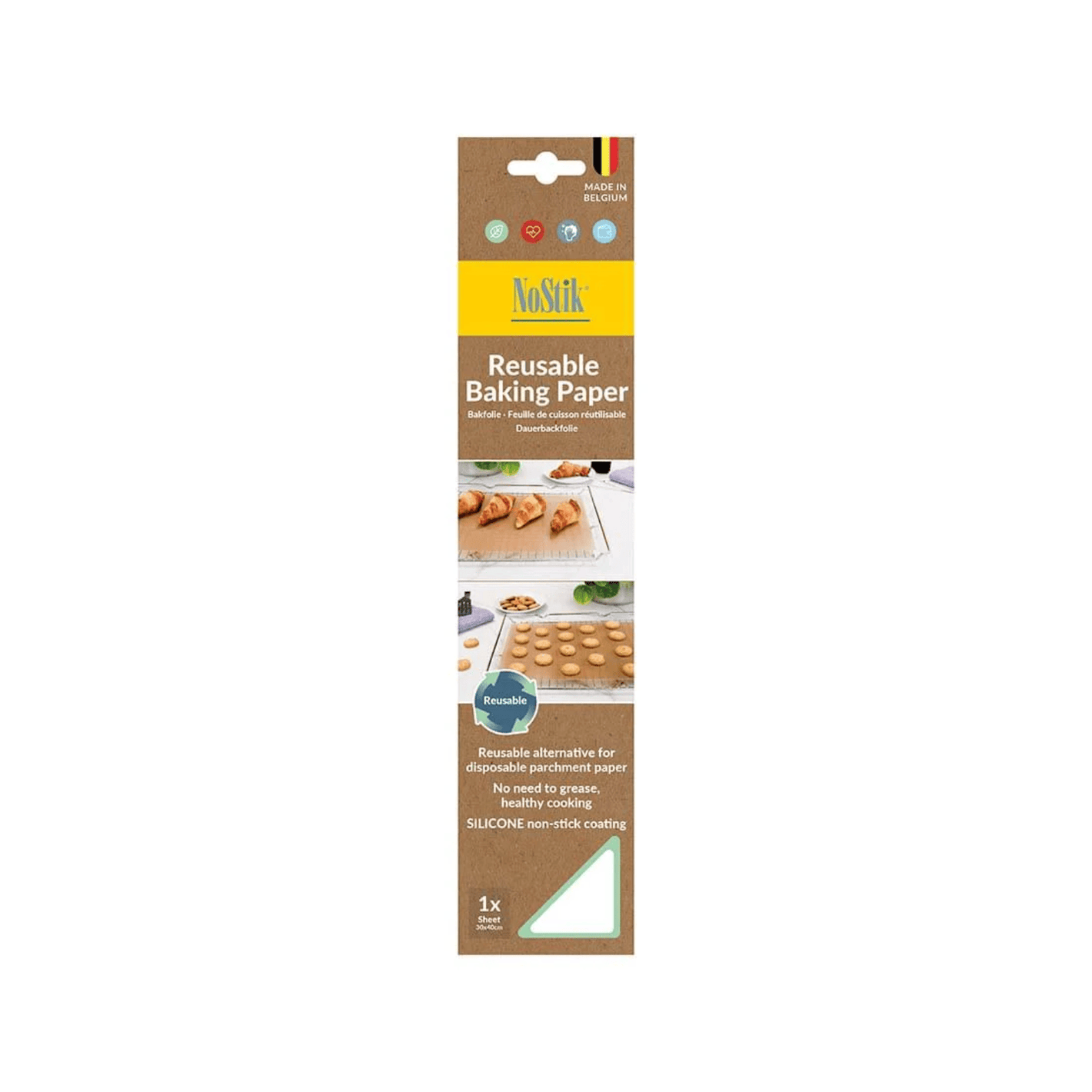 NoStik Silicone Fibreglass Bake Liner
