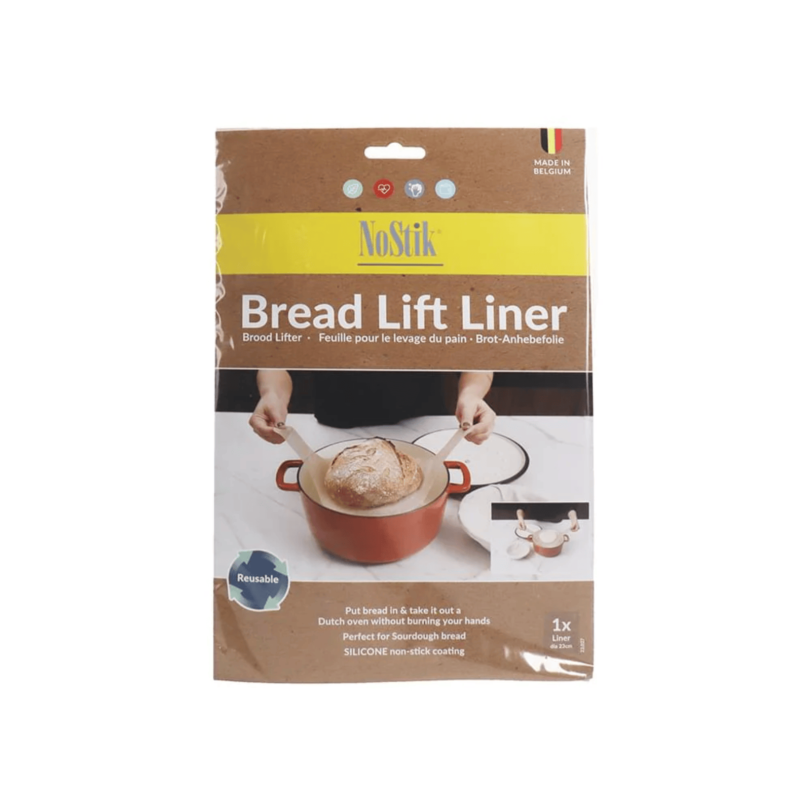 NoStik Silicone + Fibreglass Bread Lift Liner