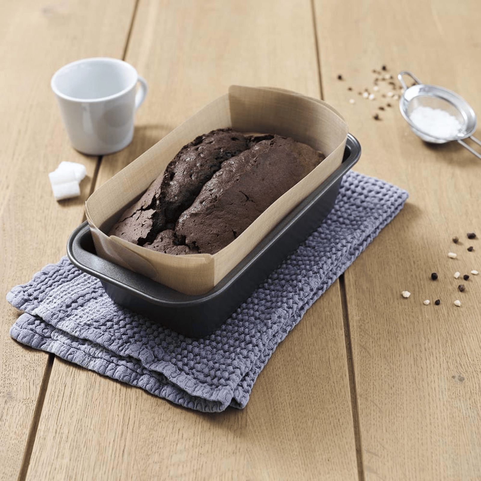NoStik Silicone Fibreglass Loaf Tin Liner