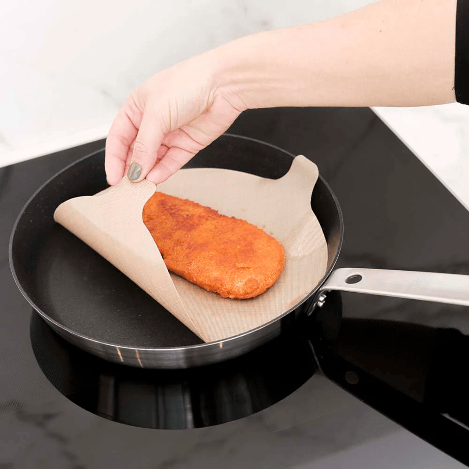 NoStik Silicone Fibreglass Pan & Omelet Liner